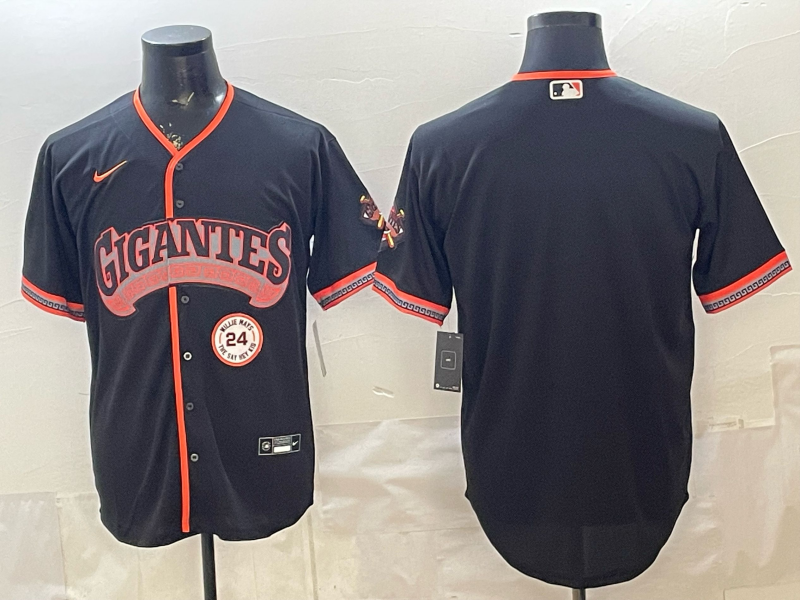 2026 Men Nike San Francisco Giants blank black Game MLB Jersey 0401002->san francisco giants->MLB Jersey